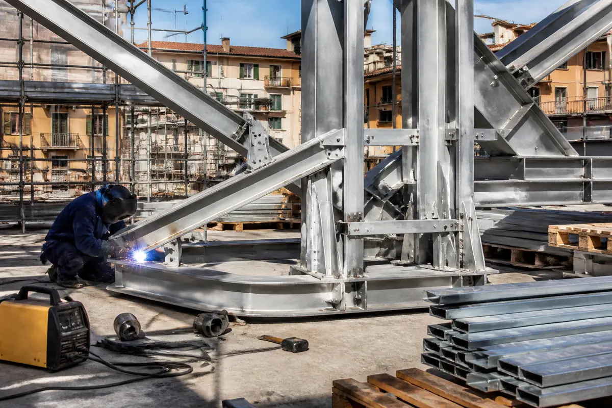 Costruzioni metalliche: vantaggi, carpenteria e applicazioni
