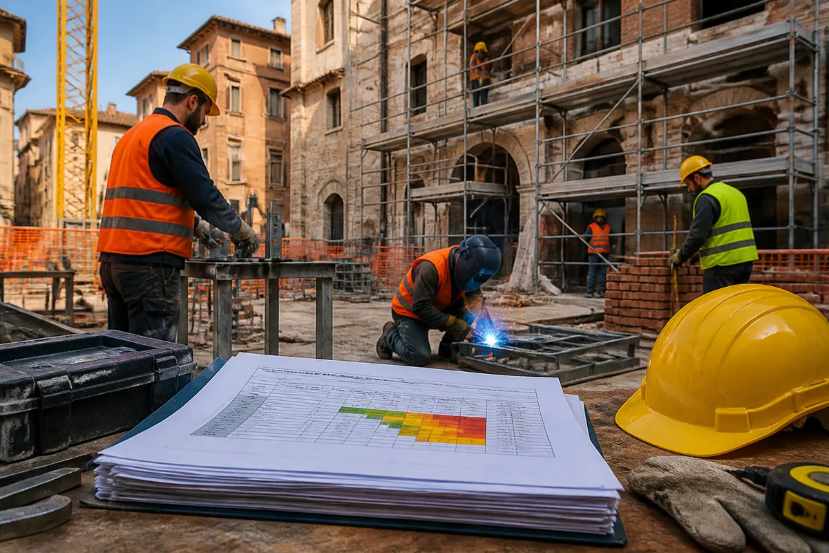 DVR cantiere: Obblighi, rischi e modello da compilare